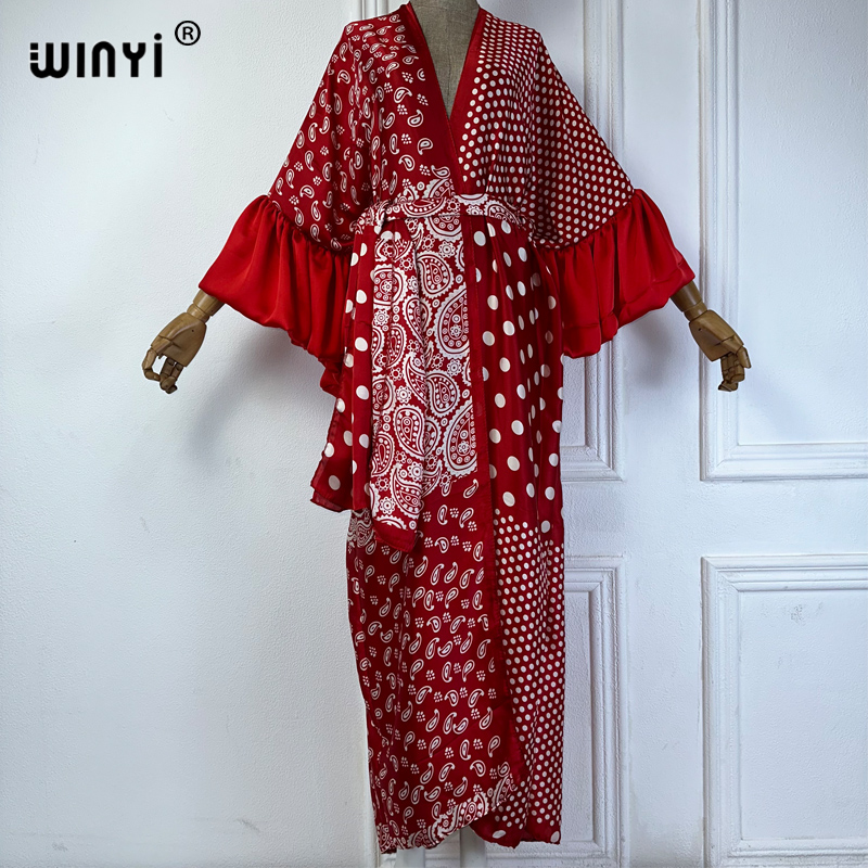 WINYI Zomer Kimono Feestjurk S - Cover Up Kaftan recensie en prijs