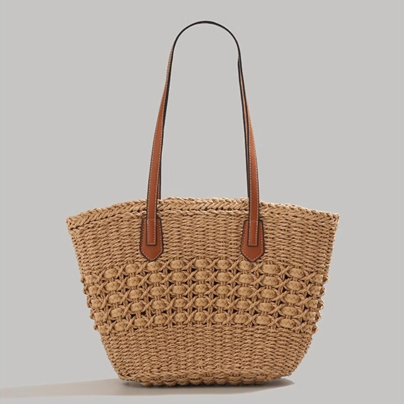 Extra grote opvouwbare stro-ta - Tote Bag Beach recensie en prijs