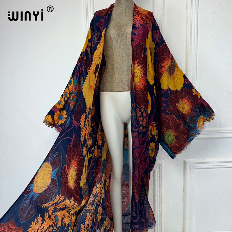 WINYI Afrika Mode Zomer Kimono - Cover Up Kaftan recensie en prijs