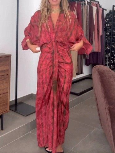 Zomerjurk Dameslinnenjurken me - Linen Dress Wrap recensie en prijs