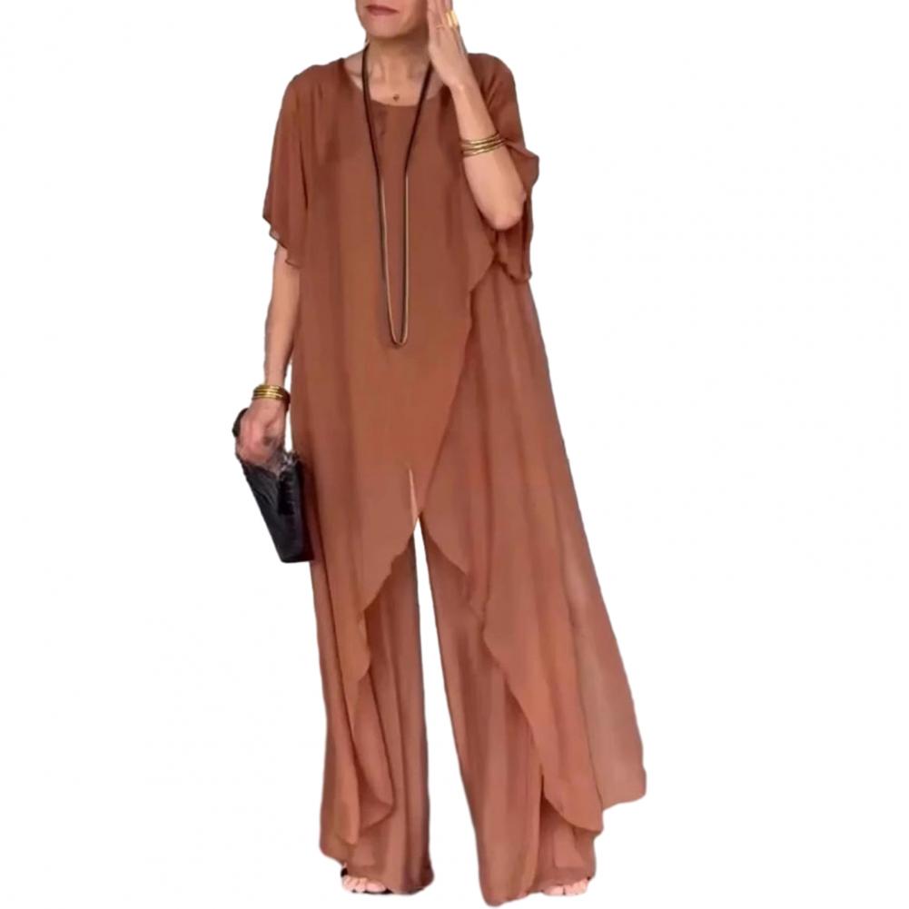 Dames katoenen linnen broekset - Linen Pant Wide recensie en prijs