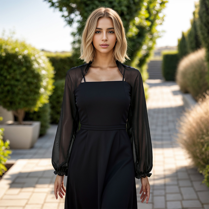 Effen Kleur Chiffon Sjaal Zome - Blouse Off Shoulder recensie en prijs